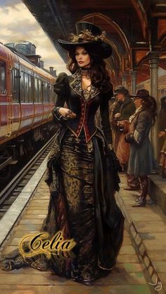 Images Victoriennes, Steampunk Artwork, Steampunk Couture