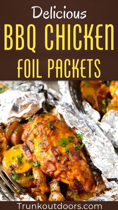 Elevate your Foil Pack Dinners with these delicious BBQ Chicken Foil Packets! Perfect for Grilled Foil Packets and Easy Camping Meals, these Chicken Foil Packets are packed with flavor. This BBQ Chicken Breast Recipe is a breeze to prepare and cooks perfectly in Foil Packet Meals. Whether you're planning a backyard barbecue or a camping trip, these Foil Dinners are a hit. Make them ahead for a hassle-free meal or prep a batch for your next outdoor adventure. Ideal for Tin Foil Dinners and any Foil Packet feast! #BBQChicken #GrillingRecipes #CampingFood