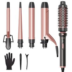 51 French Bob Haircuts for Every Face Shape and Style Wand Curling Iron, Curling Wand Set, Curling Brush, Ionic Hair Dryer, Curling Iron Hairstyles, Curling Hair With Wand, Curling Wand, Flat Iron Hair Styles, Soft Curls