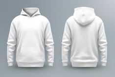 Hoody Designs, Hoodie Back View, Mock Up Hoodie, Hoddies Outfits Men, Plain White Hoodie, Tshirt Mockup Free, Hoodie Mockup Free, Mockup Camisa, Hoodie Front And Back