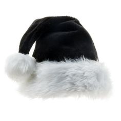 Black hat Thickened plush party hat Adult children comfy Santa hat New Year Holiday party supplies Santa hat Material: Plush cloth Color: as the picture shows, (Due to the difference between different monitors, the picture may have slight color difference. please make sure you do not mind before ordering, Thank you!) Package weight: 68g Package size: 10x15x3cm,(Please allow 1-3mm error due to manual measurement. please make sure you do not mind before ordering.) Size: One Size. Friendsmas Ideas, Santa Claus Cap, Santa Hat Png, Christmas Party Hats, Xmas Costumes, Santa Cap, Secret Santa Gift Exchange, Sew Crafts, Black Jeans Outfit Ideas