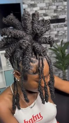 Loc Knot Bob, Dreads Styles For Women, August Calendar, Soft Locs, Birthday Hairstyles, Short Locs Hairstyles, Faux Locs Hairstyles, Dreadlock Styles, Dreads Styles