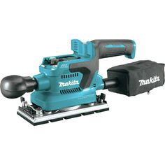 the makita orbital sander is on display