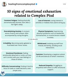 Emotional Exhaustion, Post Traumatic, Therapy Ideas, Mental And Emotional Health, Mental Health Matters, Health Facts