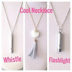 Cool Necklaces, Flashlight, Tassel Necklace