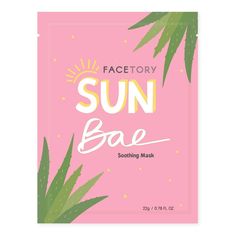 FaceTory Sun Bae Soothing Mask helps hydrate and soothe your skin for a glowing complexion. It contains key ingredients like Aloe Vera and Jojoba Seed Oil to keep your skin in tip top shape! Enjoy some fun in the sun and relax at night with this ultra-soothing sheet mask. Your skin will be extra happy with this quick hydrating treatment! Glow Games, Facial Sheet Mask, Enlarged Pores, Day At The Beach, How To Treat Acne, Sheet Mask, Flower Extract, Hair Follicle, Uneven Skin