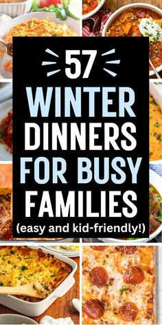 Easy dinner recipes for winter! Cold weather easy winter recipes dinner, quick and easy winter dinner recipes families, quick winter meals easy dinners, winter family dinner ideas, dinner recipes for family winter, sunday dinner ideas winter, easy winter dinner recipes healthy, quick easy winter dinner ideas, easy winter crockpot meals dinners, hearty winter meals cold weather, easy dinner winter recipes, winter food ideas dinner, cozy winter meals easy recipes, winter supper ideas easy dinners. Easy Fast Comfort Food Dinners, Snow Day Food Dinners, Cold Weather Dinners Easy, Easy Dinner Cold Weather, Dinner When Its Cold Outside, Winter Weather Recipes, Winter Dinner For A Crowd, Cold Winter Dinner Ideas, Quick Easy Winter Dinner Ideas