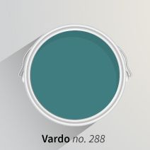 a blue paint can with the words vardo no 28 on it