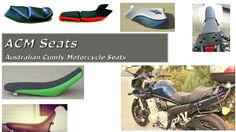 there are many different types of motorcycle seats