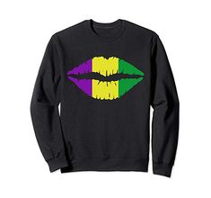 Amazon.com: Mardi Gras Costume Sexy Lips Carnival 2020 Sweatshirt: Clothing Branded Sweatshirts