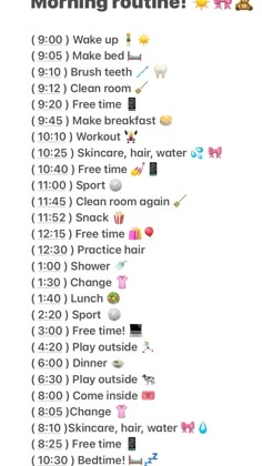 Morning Routine 9am Wake Up, 9:30 Am Morning Routine, Weekend Morning Routine 9am, 9:00 Am Morning Routine Weekend, 10 Am Morning Routine, 9 Am Morning Routine, Period Day Routine, Weekend Routine Schedule, What To Do On Weekends