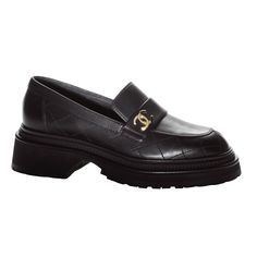 Chanel 23a Black Calfskin Leather Quilted Cc Gold Logo Flat Platform Loafer 36.5 ********** Chanel ********** Brand: Chanel Size: 36.5 (Know Your Chanel Size) Name: Loafers Color: Black Style: Slip On Style#: G45074 B13329 94305 Material: Calfskin Cc Gold Metal Logo Black Calfskin Leather Material Quilted Design Slip On Loafers Style Platform Bottom Sole Creeper, Lug Sole, Platforms Style Loafers Brand New In Box, Comes With Original Box And Dust Bag 100% Authentic Or Your Money Back Great Gift Luxury Slip-on Platform Loafers For Formal Occasions, Black Calf Leather Platform Loafers With Leather Sole, Office Platform Loafers With Textured Sole In Calf Leather, Calf Leather Platform Loafers With Textured Sole For Office, Designer Leather Platform Loafers With Leather Sole, Calf Leather Platform Loafers With Brogue Detailing For Work, Calf Leather Round Toe Platform Loafers For Office, Black Calf Leather Platform Loafers For Work, Calf Leather Platform Loafers For Work With Round Toe