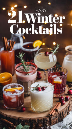 Discover 21 easy winter cocktails perfect for your holiday gatherings! From  festive Christmas theme alcoholic drinks to unique winter mixed drinks,  these winter cocktail pitcher recipes will elevate your winter parties.  Explore fun Christmas cocktail recipes and winter-themed drinks that are  sure to impress your guests. Whether you’re looking for fun winter  alcoholic drinks or creative winter party cocktails, this collection has  something for everyone. Snow Globe Cocktail Recipe, Winter Themed Alcoholic Drinks, Fun Holiday Cocktail Recipes, Dog Themed Alcoholic Drinks, Christmas Drink In Ornament, Alcoholic Winter Drinks, Holiday Craft Cocktails, Winter Theme Cocktails, Spiked Holiday Drinks