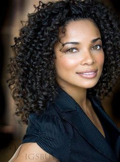 Rochelle Aytes, Curly Lace Front Wigs, American Woman, Real Human Hair, Curly Girl, Long Curly, Crochet Hair Styles, Layered Hair, Curly Hair Styles Naturally