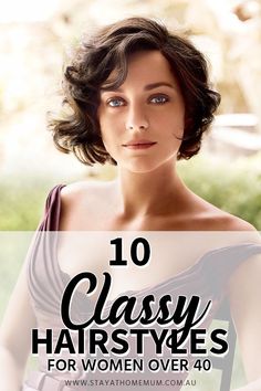 10 Classy Hairstyles for Women Over 40 | Stay At Home Mum Hairstyles For Women In Their 40s, Over 40 Hairstyles, Stay At Home Mum, Funky Short Hair, Hairstyles Prom, Classy Hairstyles, Latest Short Hairstyles, Hair Homecoming, Trendy Short Hair