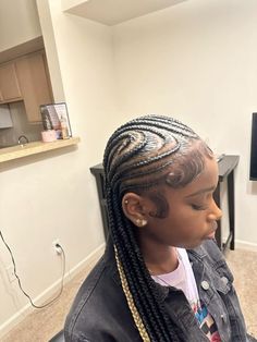 Box Braid Hair, Goddess Braids Hairstyles, Box Braids Hairstyles For Black Women, Braids Hairstyles Pictures, Feed In Braid, Pretty Braided Hairstyles