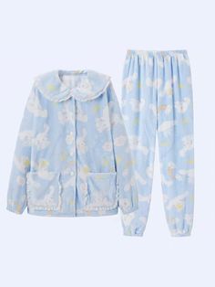 My Melody Cinnamoroll Pompompurin Fleece Pajamas - ntbhshop Cinnamoroll Pompompurin, My Melody Cinnamoroll, Melody Cinnamoroll, Cozy Pajamas, Fleece Pajamas, Sanrio Characters, Kawaii Clothes, My Melody, In Hot