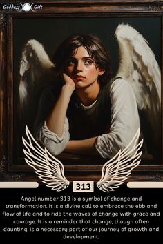 Angel number 313 is a symbol of change and transformation. It is a divine call to embrace the ebb and flow of life and to ride the waves of change with grace and courage.  Learn more - https://goddessgift.com/angels/313/ 
.
#AngelNumber313 #DivineGuidance #Numerology #SpiritualAwakening #Manifestation #ChangeIsGood #GrowthMindset #SpiritualJourney #NumerologyMeaning