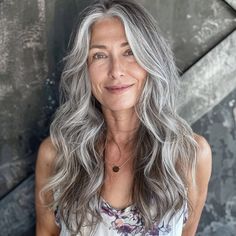 Long Grey Hair, Silver Haired Beauties, Gorgeous Gray Hair, Beautiful Gray Hair, Silver Grey Hair