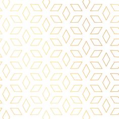 a white and gold geometric pattern