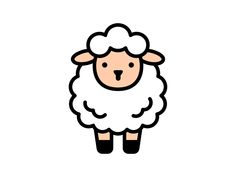 Cute Sheep by Sander de Wekker on Dribbble