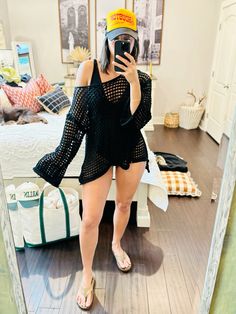 Black one piece is from Skatie! Its their Amanda One Piece!
Hat is BottomShelf One Piece Hat, Black One Piece Bathing Suit, One Piece Bathing Suit, Black One Piece, Beach Day, Bathing Suit, Bathing Suits