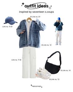 Scoups Outfit, Korean Fashion Kpop Inspired Outfits, Korean Fashion Kpop, Seventeen Scoups, Everyday Fashion Outfits, Hijab Fashion Inspiration, Korean Girl Fashion, Cool Outfits For Men, Sweatshirt Outfit