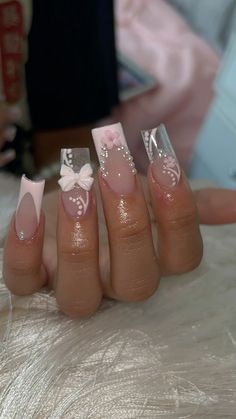 #nailtech #nailstagram #naildesign #nailtutorial #nailsonfleek Short Acrylic Nails With Design, Nail Designs 2024, Bday Nails, Hard Nails, Simple Gel Nails, French Acrylic Nails, Girly Acrylic Nails, Colored Acrylic Nails, Summery Nails