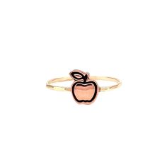 This listing is for a single size 8 Apple Stacking Ring. This ring is premade with a gold-filled band and a copper Apple charm. If you would like to order this style ring in a different size, different metals, or even with a different symbol from our collection, please use the link below: https://www.etsy.com/listing/744794033/customizable-charm-ring-in-sterling Embrace the charm of fall with our whimsical Apple Charm Cut Out Stacking Ring, designed for those who love all things autumn. Whether you're heading out for a day of apple picking or just enjoying cozy fall vibes, this playful ring adds a sweet touch to your jewelry collection. Perfect for stacking or wearing solo, it's the ideal accessory for fall-loving souls! We hand-forge each ring in our studio. By choosing our rings, you're Fall Lovers, Cozy Fall Vibes, Charm Ring, Professional Jewelry, Apple Picking, Charm Rings, Oils For Skin, Gold Filled Jewelry, Stacking Ring