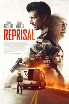 Reprisal Film Thriller, Frank Grillo, Full Mon, Action Movie Poster, Abigail Spencer, 2018 Movies, Trainspotting