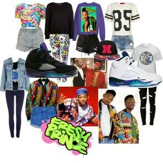 Very Fresh Prince Inspired Outfits, Fresh Prince Birthday Party, 90s Party Outfit, 21th Birthday, New Jack City, 1980s Fashion Trends, 90s Inspired Outfits