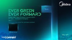 an advertisement for the company called ever green ever forward