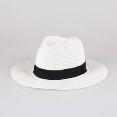 The brim has a wire to keep its shape. Ideal for outdoor activities such as gardening, beaches, swimming pools, parks, camping, hiking, church activities, tournament days, etc.No matter where you wear this stylish cute hat.Youll hear lots of compliments and grab the attention of others while they witness you in your hat! Havana Retro Hatband: 1 1/2 grosgrain or 1 1/2 cotton or 1 Jute Rope or 1 suede leather Climate: Sun   Wear with your stylish outfits! Show people that you know about fashion by accessorizing your outfit with a Panama Hat! Great for formal occasions! Perfect to complete classy outfits for both men and women! Sun Protection! Providing great shade when youre out on a sunny beach day! A fashion statement! Youll hear lots of compliments and grab the attention of others while t White Adjustable Hat For Vacation, Adjustable White Hat For Vacation, White Adjustable Sun Hat For Vacation, Trendy Lightweight Adjustable Bucket Hat, Adjustable White Fedora Straw Hat, Adjustable White Fedora With Short Brim, White Adjustable Fedora With Short Brim, Casual White Boater Hat With Flat Brim, Summer Panama Hat With Adjustable Fit And Short Brim