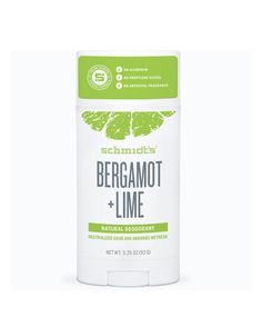 Before you say natural deodorants don't work, swipe on one of these before your next workout. Lime Deodorant, Citrus Aurantifolia, Lime Oil, Fractionated Coconut Oil, Citrus Scent