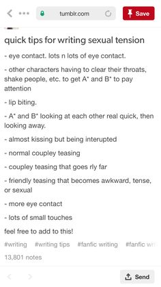 Lips Description Writing, How To Write Tension, Relationship Tropes, Ship Dynamics, Improve Writing Skills, Improve Writing