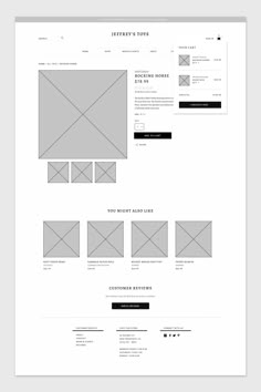 an image of a website page with different shapes and sizes, including the bottom one in grey