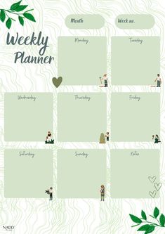 Habit Tracker Bullet Journal Planner Front Page Design, Digital Planner Pages Ideas, Week Planner Ideas, Cute Weekly Planner Template, Weekly Planner Ideas, Cute Daily Planner, Daily Planner Design, Weekly Planner Design