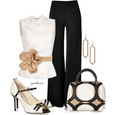 Work Outfit - Business Casual for Women Spring Business Attire, Jimmy Choo Shoes, Business Attire, Look Casual, Work Attire