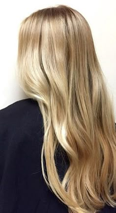 Butter Blonde Hair, Butter Blonde, Blonde Hair Looks, Brown Blonde Hair, Long Blonde, Long Blonde Hair, Hair Inspo Color