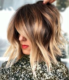 Partial Blonde Highlights, Warm Blonde Highlights, Brunette With Blonde Highlights, Chunky Blonde Highlights, Edgy Bob, Warm Brown Hair, Tan Skin Blonde Hair, Brown With Blonde Highlights, Choppy Bob Haircuts