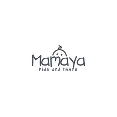 the logo for mamaya kids and teens, which is designed to look like an elephant