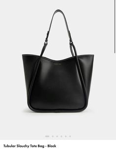 Charles And Keith Bags, Slouchy Tote Bag, Charles And Keith, Gents Shoes, Slouchy Tote, Stylish Tote Bag, Oversized Tote Bag, Oversized Tote, Charles Keith