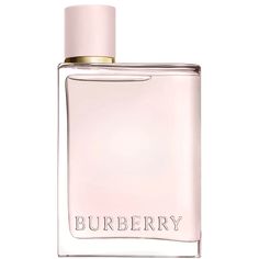 Top Notes: Blackcurrant, Blueberry, Raspberry.Heart Notes: Jasmine Accord, Violet Accord.Base Notes: White Woods, Musk, Dry Amber.Quintessentially British, Burberry presents the Her Eau de Parfum. The first Gourmand perfume from this classic brand, the fragrance is so sweet you could eat it, seamlessly blended with fruity and floral notes. Opening with a burst of berries, the perfume invigorates the senses, as the vibrant fruits complement one another. Diving into the delicate heart of Violet and Jasmine, the fragrance is filled with a bouquet of beauty, simultaneously rich and gentle. Finally, the perfume dries down into the woody notes of Amber and Musk, darkening the accord with a potent base. Bold and full of life, this exhilarating perfume captures the excitement of city life, the bus Burberry Her, Burberry Perfume, London Dreams, Wear Perfume, Perfume Gift, Best Perfume, Cosmetic Products, Birthday Wishlist