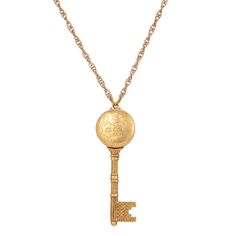 Gold Skeleton Key Flower Pendant Photo Locket Necklace 28 Chic Fashionista, 1928 Jewelry, Photo Locket Necklace, Vintage Inspired Jewelry, Skeleton Key, Key Necklace, Photo Locket, Key Pendant, Gold Dipped