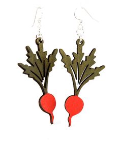 PRICES MAY VARY. Eco-friendly - Made from sustainably sourced wood and 90% recycled display cards. Made in USA Laser-cut Wood Earrings Light-weight Hypo-allergenic stainless steel findings Radishes Earrings Laser Cut Wood Earrings, Radishes, Jewelry Tree, Wooden Earrings, Laser Cut Wood, Green Trees, Wood Earrings, Screw Back Earrings, Display Cards