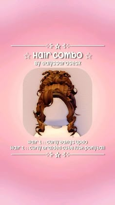 Berry Avenue Ponytail Codes, Brown Hair Combos Berry Ave, Hair Combos Berry Ave, Berry Avenue Hair, Brown Hair Id, Brown Hair Roblox, Pelo Cafe, Berry Codes, Code Clothing