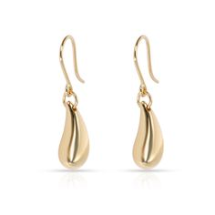 Tiffany & Co. Elsa Peretti Teardrop Earrings In 18k Yellow Gold Earrings / Yellow Gold Tiffany &Amp; Co. Gold Tiffany, Tiffany Earrings, Yellow Gold Color, Yellow Gold Earrings, Elsa Peretti, Teardrop Earrings, Tiffany & Co., Gold Earrings, Gold Color