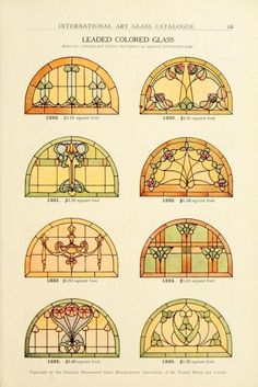 Arte Art Deco, Stain Glass Window Art, Illustration Art Nouveau, L'art Du Vitrail, Art Nouveau Illustration, زجاج ملون, Glass Window Art, Architectural Pieces, Glass Designs