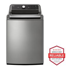 an appliance is shown with the american most reliable award seal on top of it