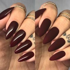 Info Luxa Gel Color.  Soak off, durable and long lasting gel polish For directions click here 15mL / 0.5 fl ozProfessional use only. Dark Red Gel Nails, Red Gel Nails, Hair Skin Nails, Brown Nails, Classy Nails, Chic Nails, Creative Nails, Gel Color